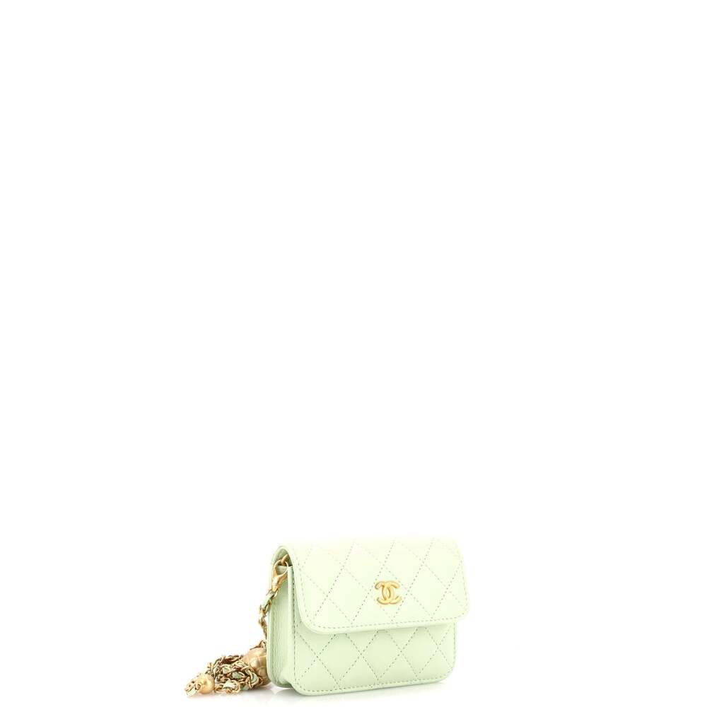 Chanel Pearl Crush Flap Clutch With #233848C27B - Picture 3 of 7